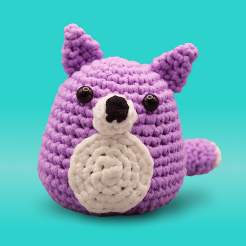 Wolfie - Kit de Crochê